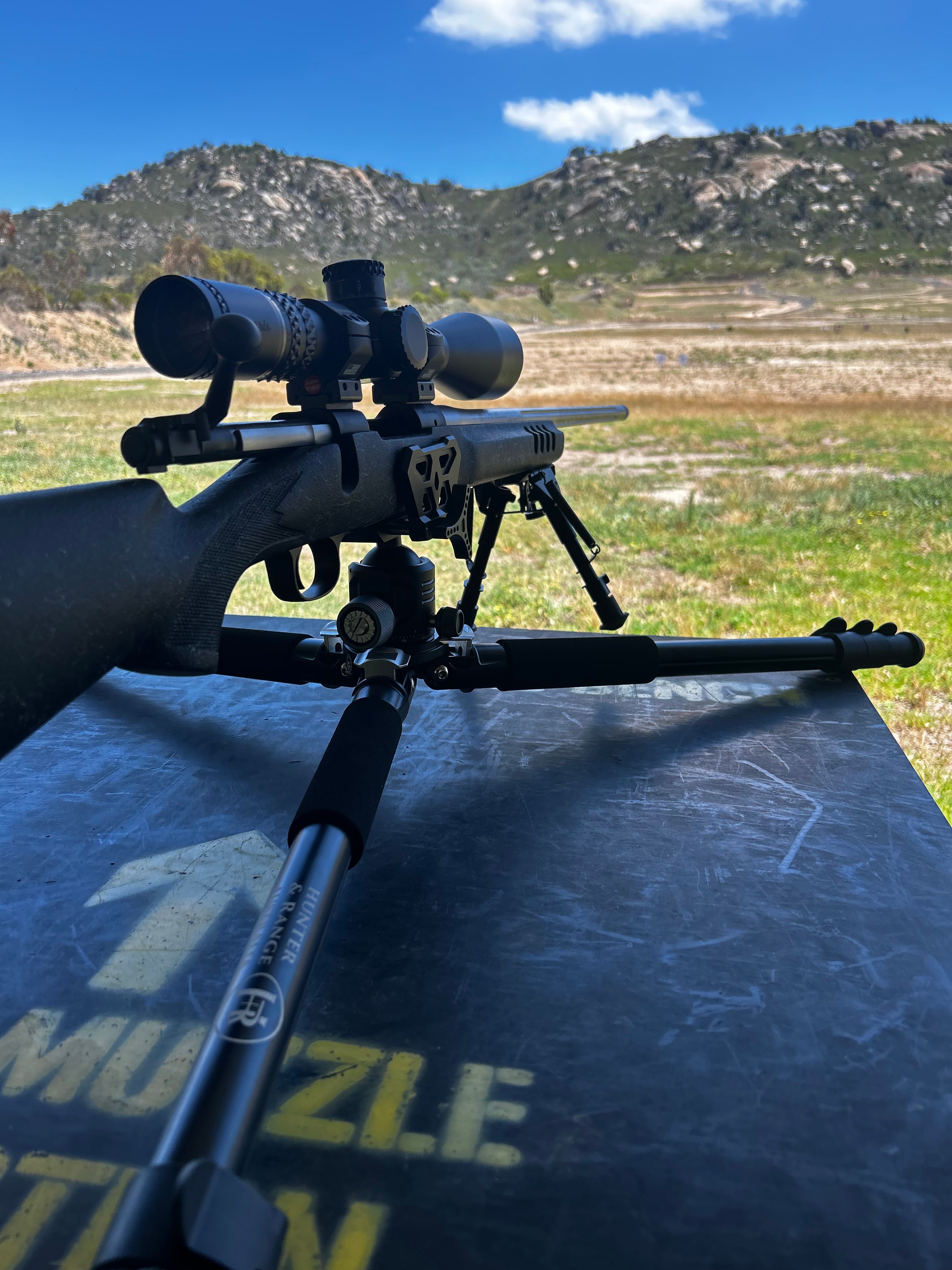 Precision Field Kit  - Shooting Tripod + Rifle Clamp