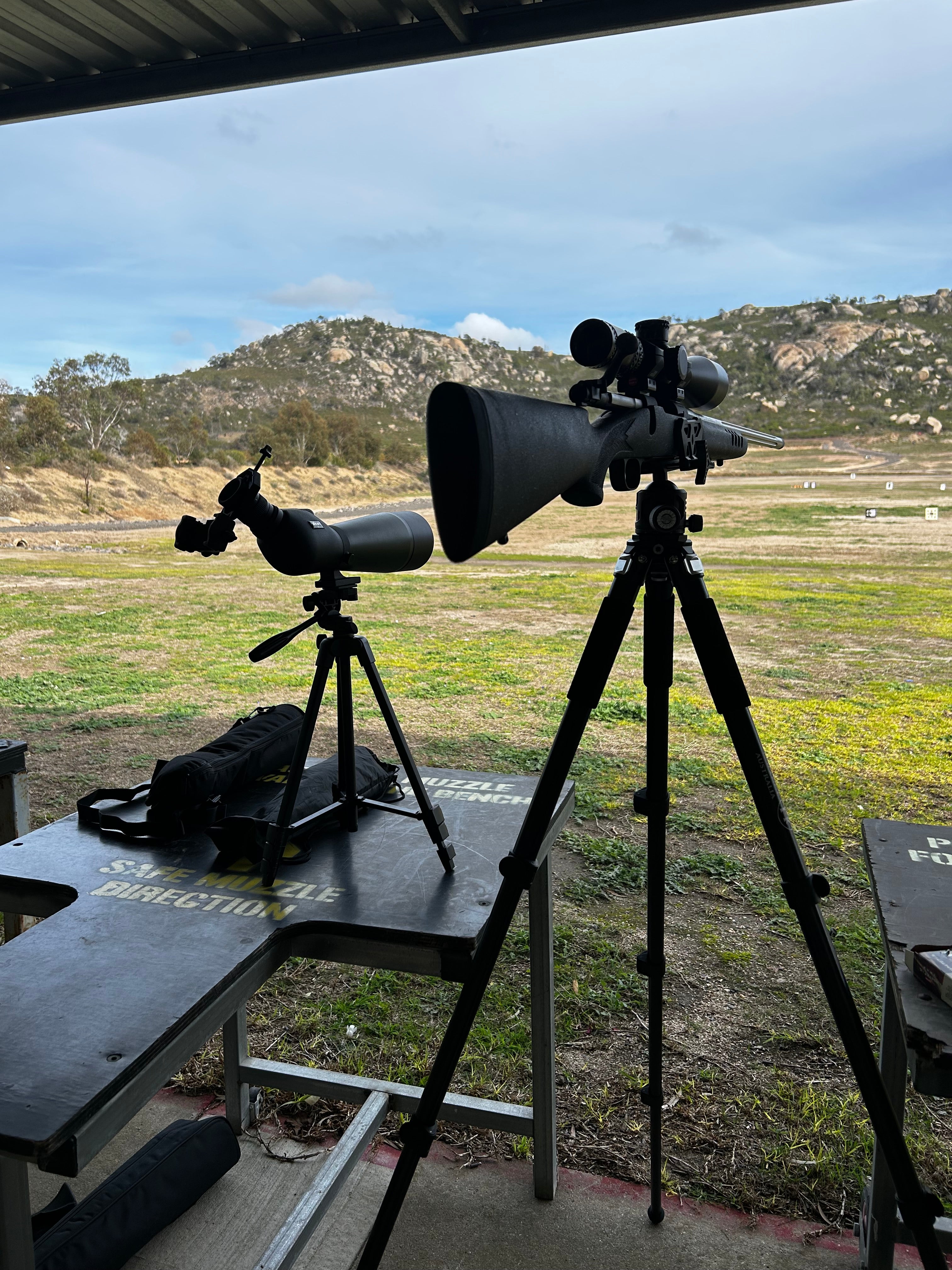 Precision Field Kit  - Shooting Tripod + Rifle Clamp