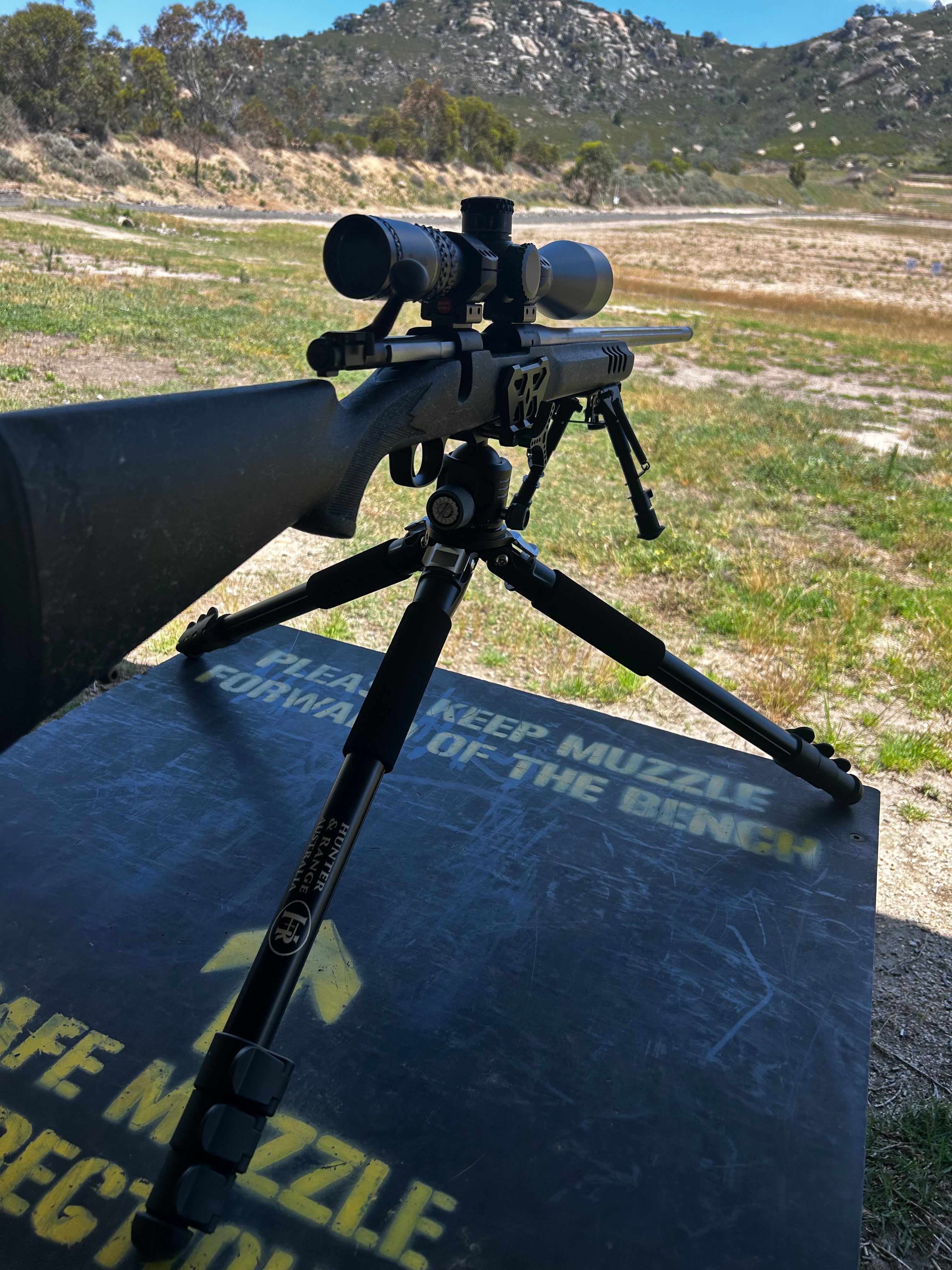 Precision Field Kit  - Shooting Tripod + Rifle Clamp